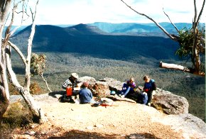 The view from the top of Taros ladders - Mark Hodges